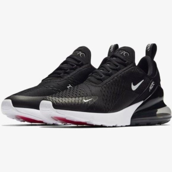 Men's Nike Air Max 270 Black/White/Anthracite - Picture 1 of 6
